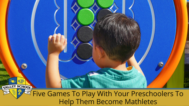 Five Games To Play With Your Preschoolers To Help Them Become Mathletes
