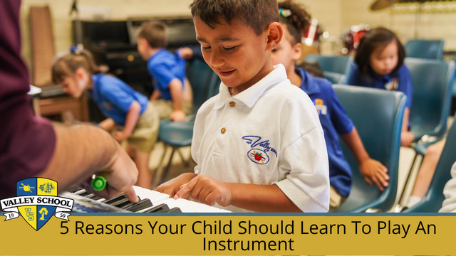 5 Reasons Your Child Should Learn to Play an Instrument